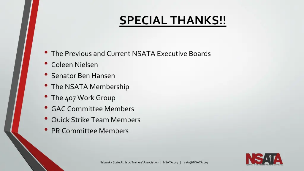 special thanks