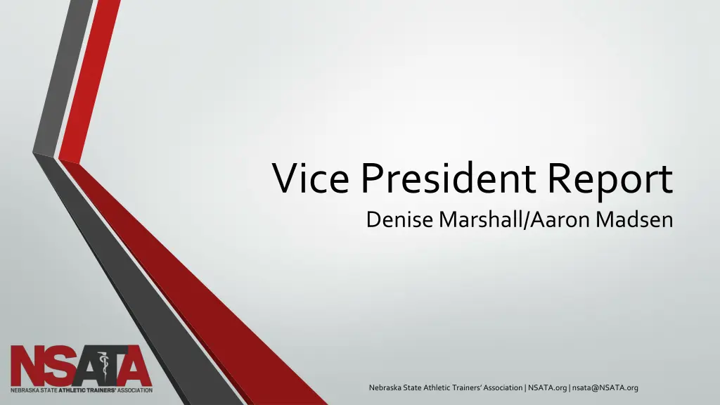 vice president report denise marshall aaron madsen