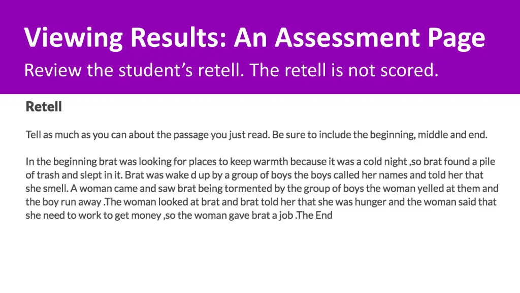 viewing results an assessment page review 1