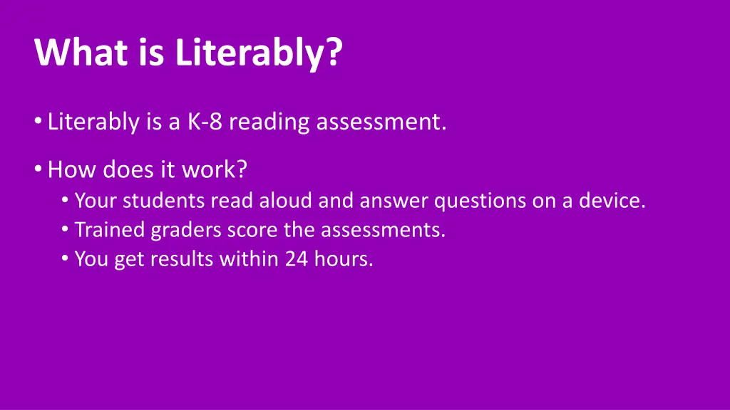 what is literably