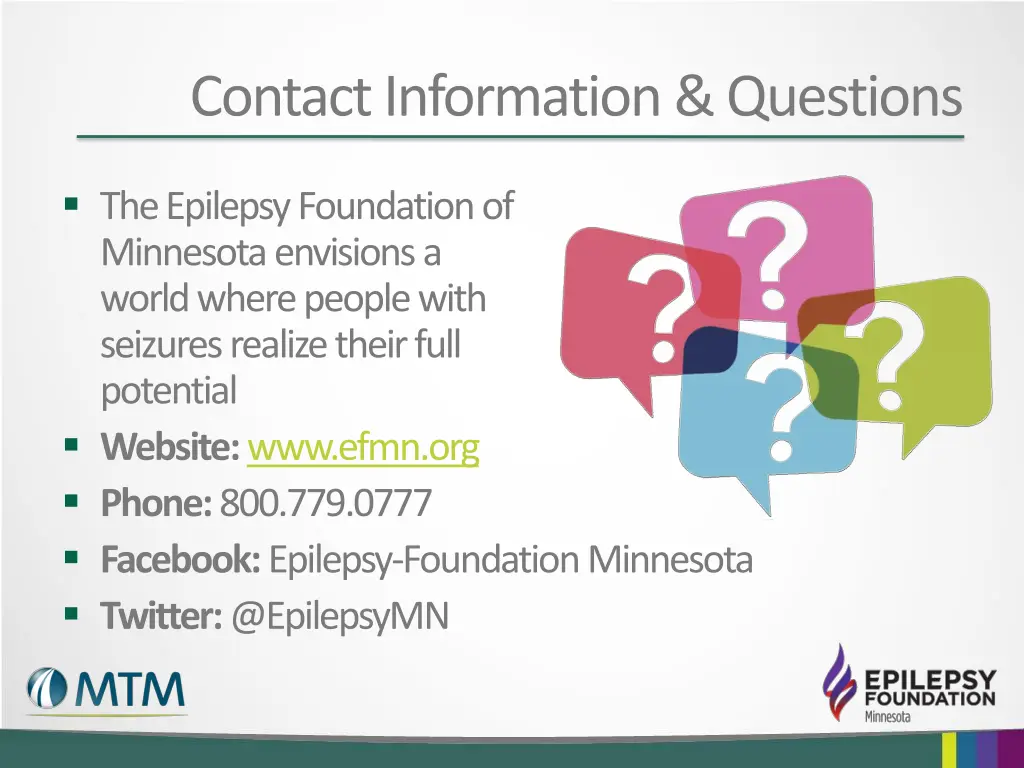 contact information questions