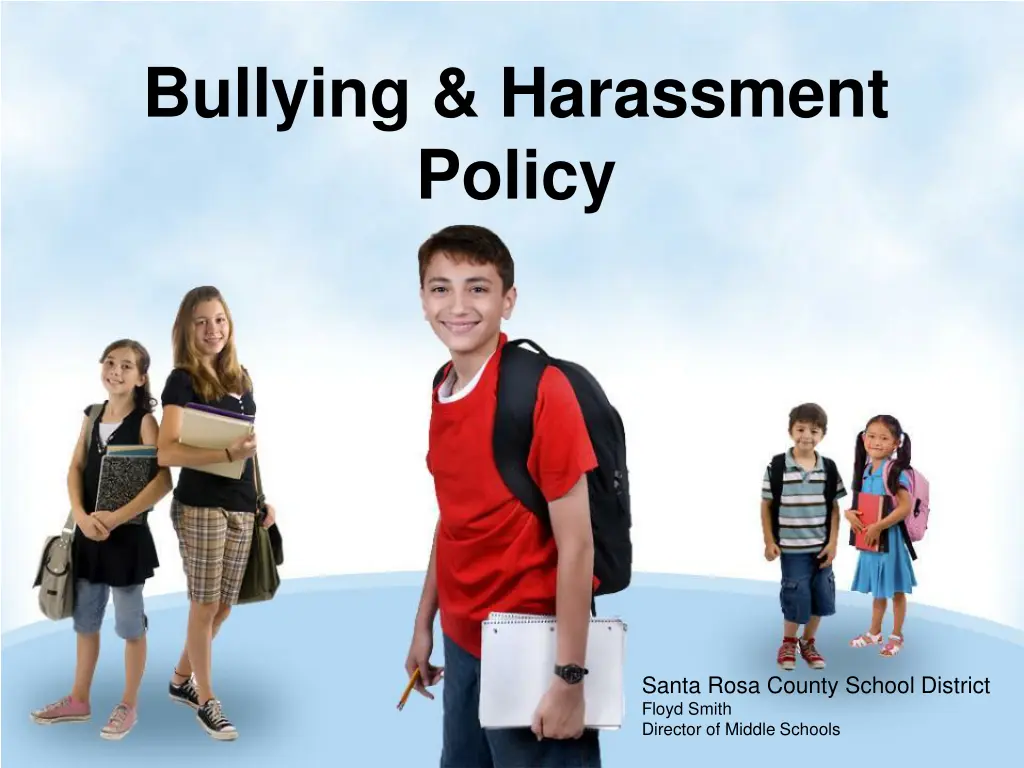 bullying harassment policy
