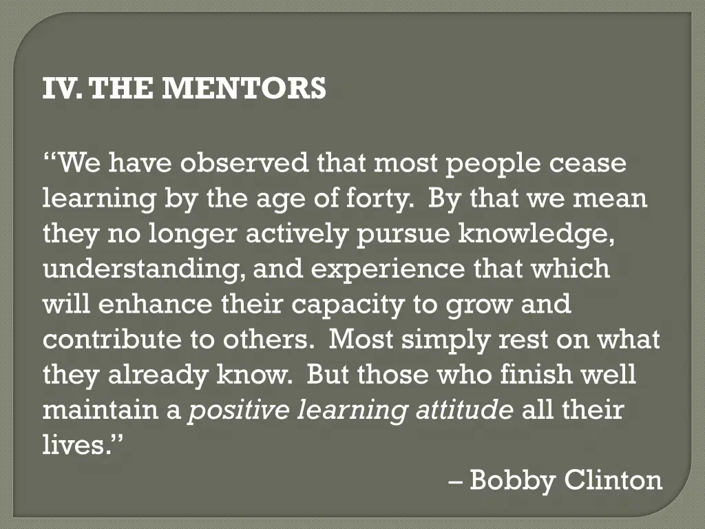 iv the mentors 1