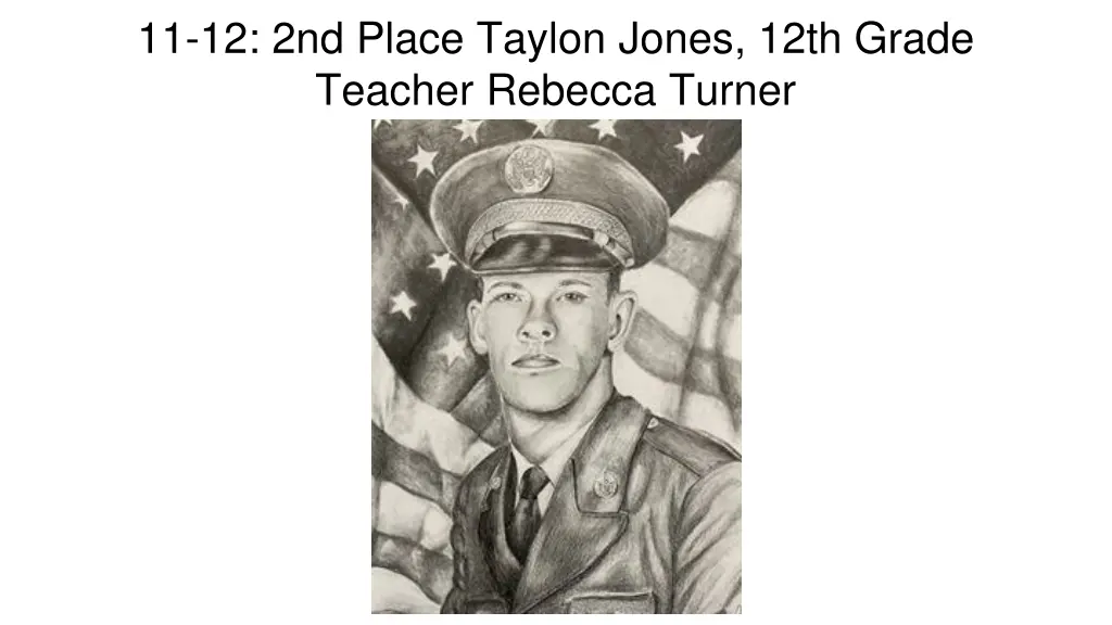 11 12 2nd place taylon jones 12th grade teacher