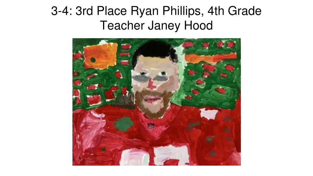3 4 3rd place ryan phillips 4th grade teacher