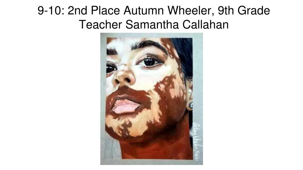 9 10 2nd place autumn wheeler 9th grade teacher