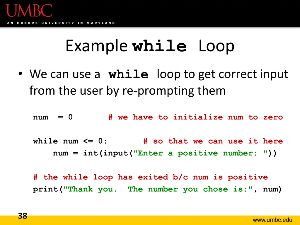 example while loop 2
