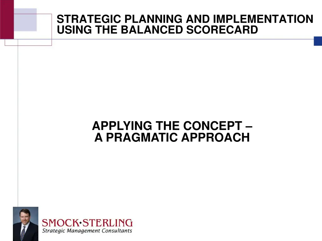 strategic planning and implementation using 19