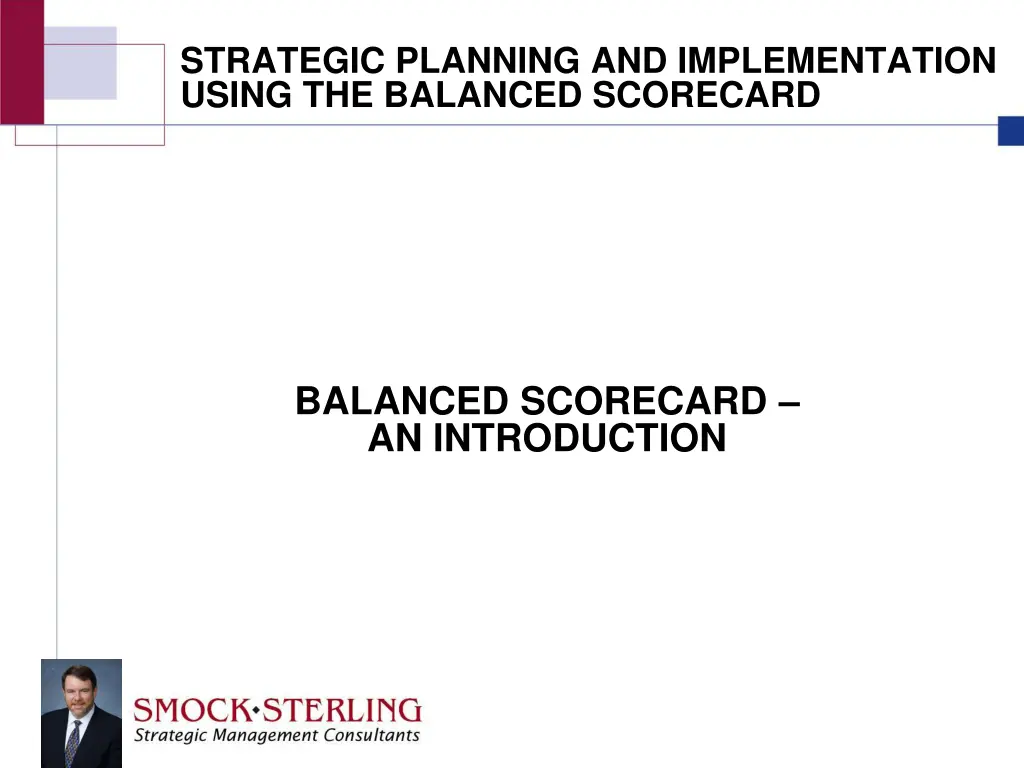 strategic planning and implementation using 5