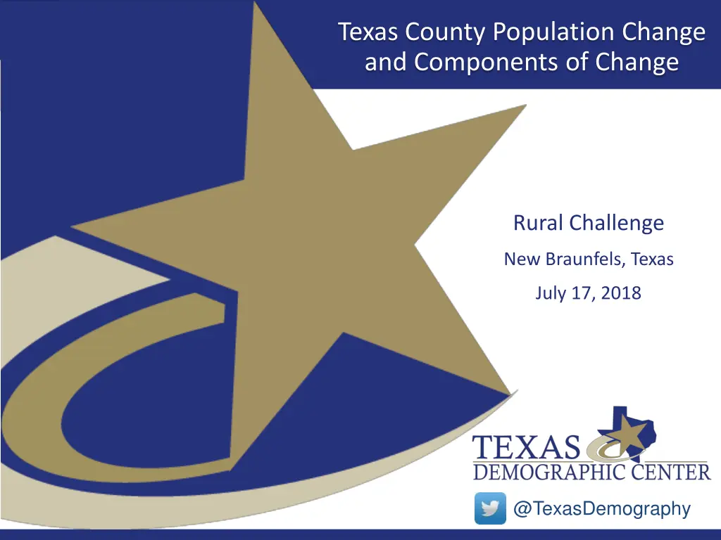 texas county population change and components