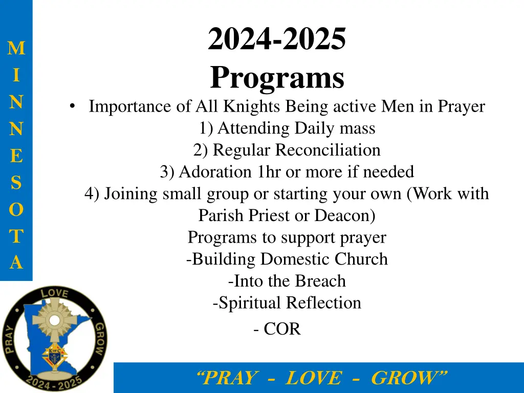 2024 2025 programs 1