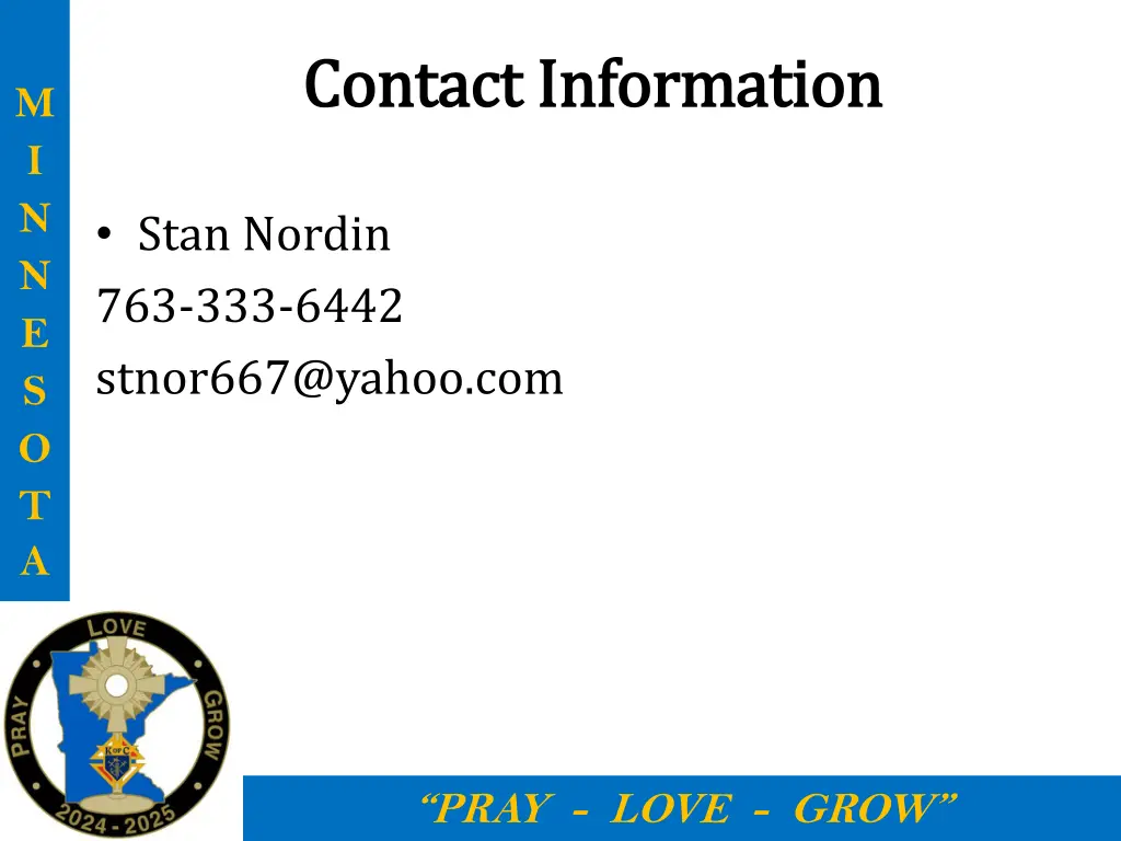 contact information contact information