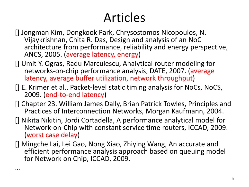 articles