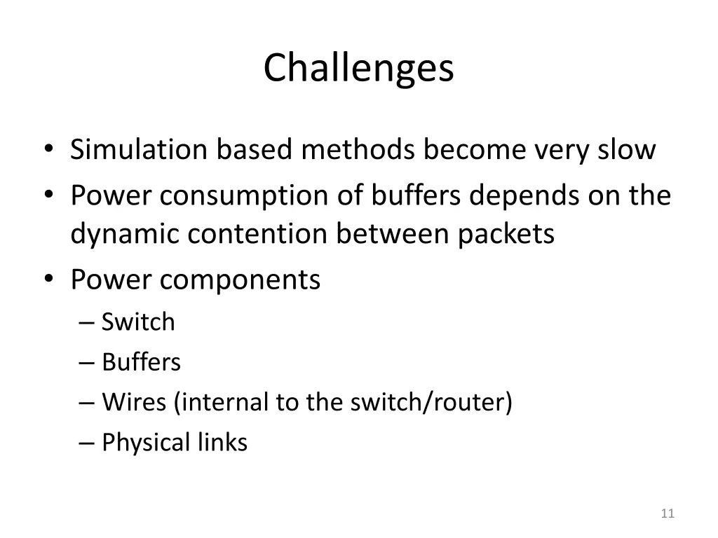 challenges