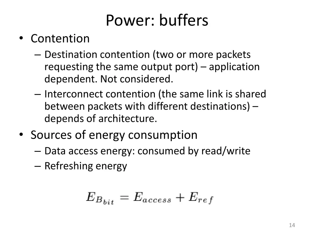 power buffers