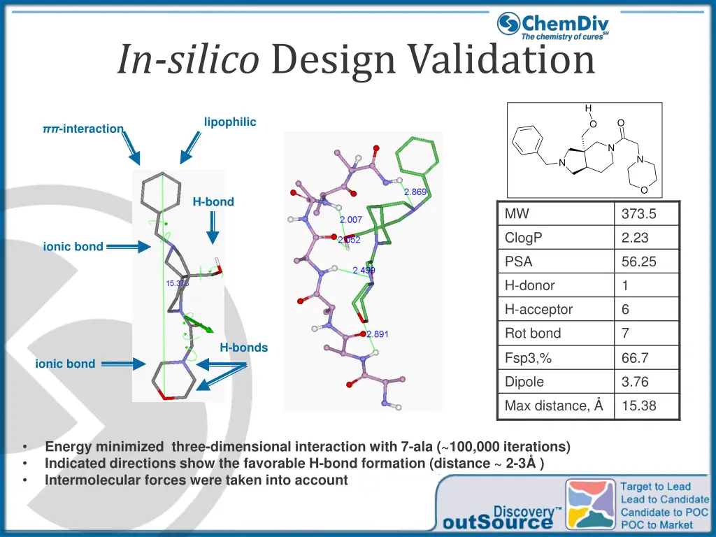 in silico design validation