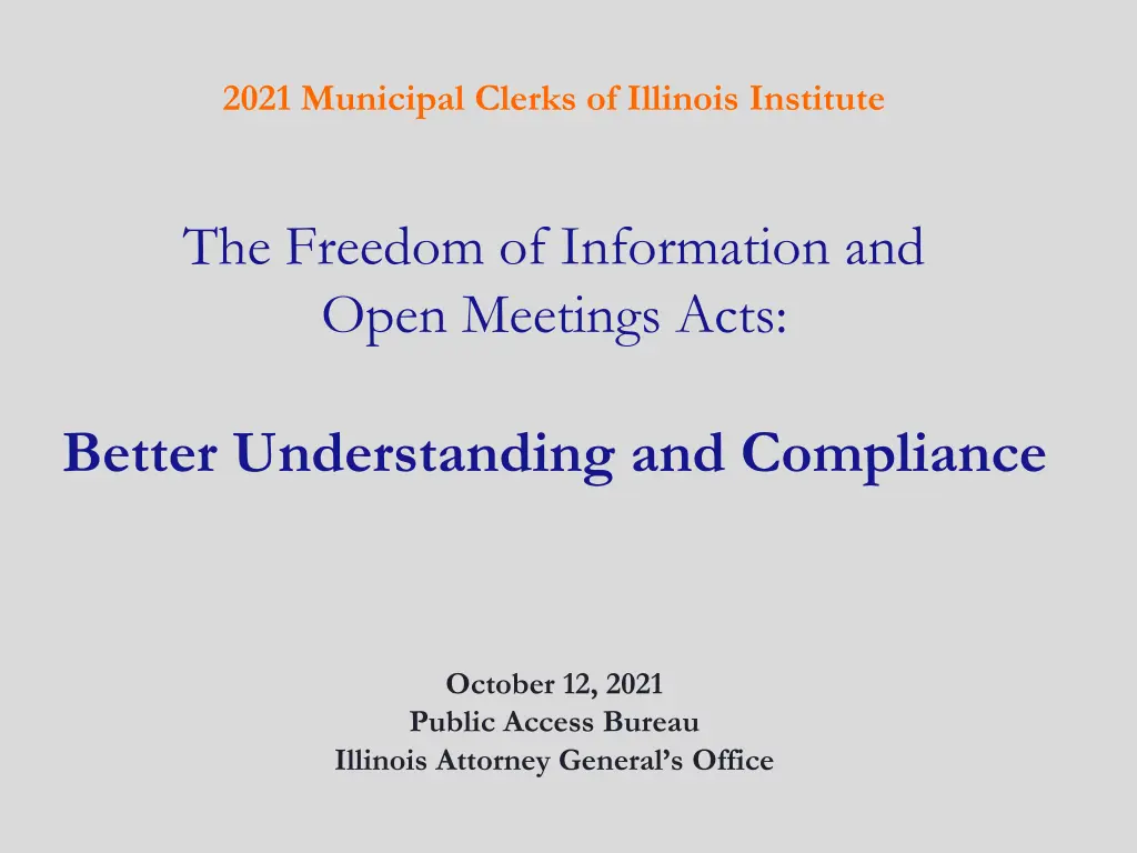 2021 municipal clerks of illinois institute