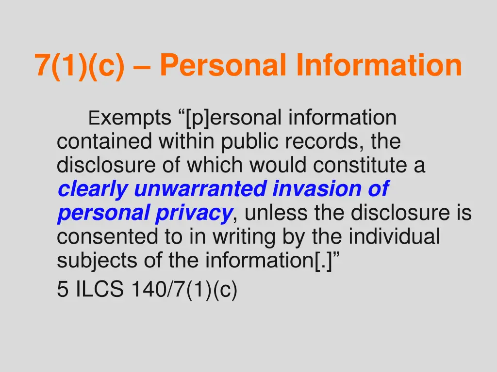 7 1 c personal information