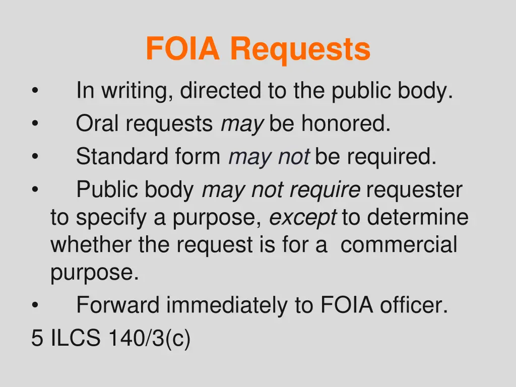 foia requests