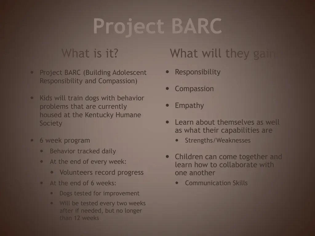 project barc 1