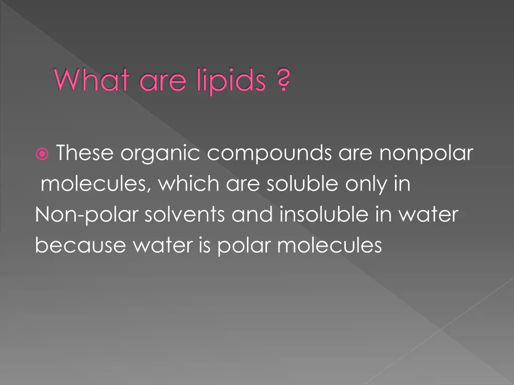 what are lipids