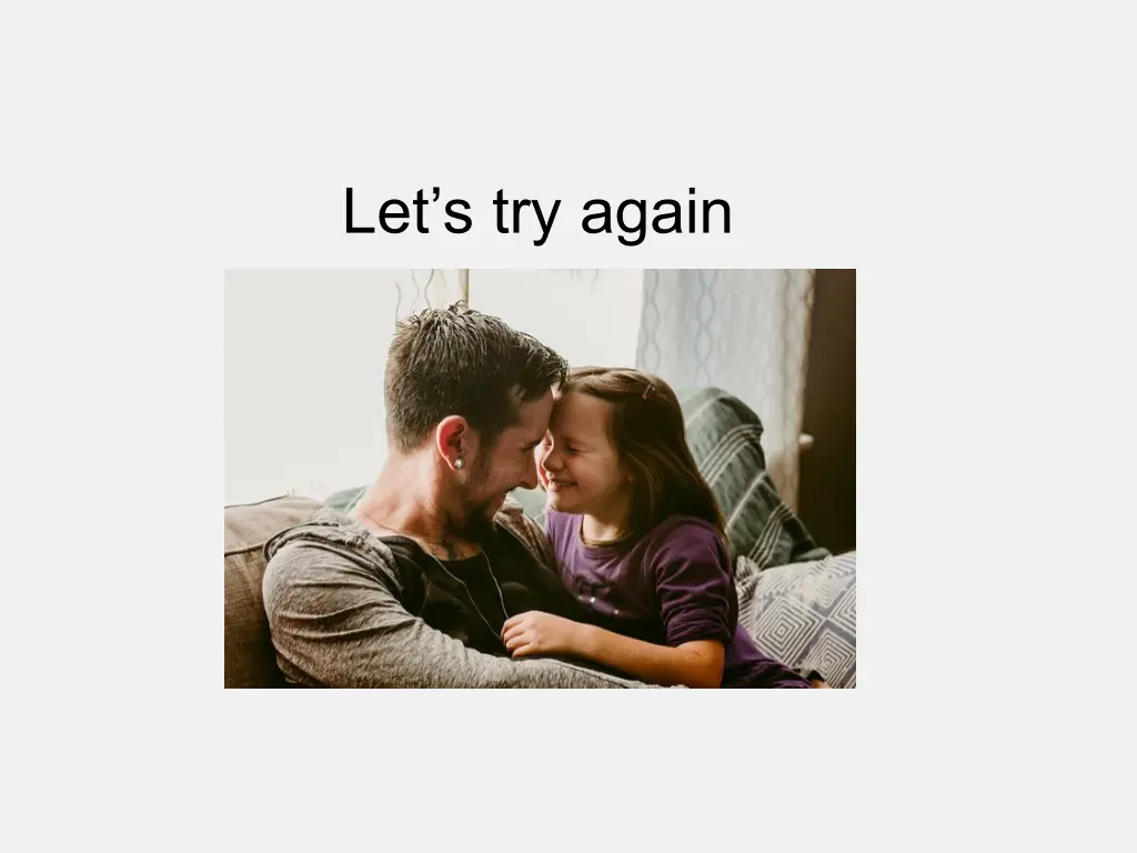 let s try again