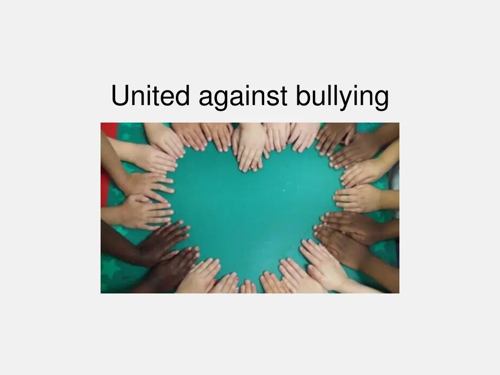 united against bullying