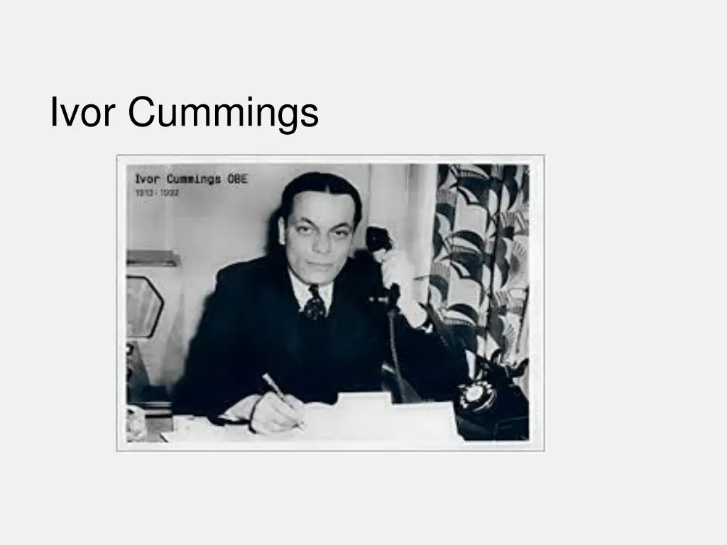 ivor cummings