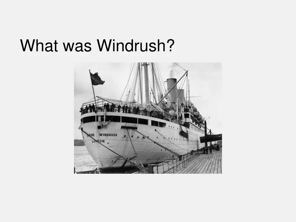 what was windrush