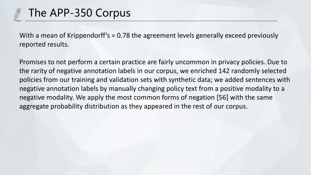 the app 350 corpus 2