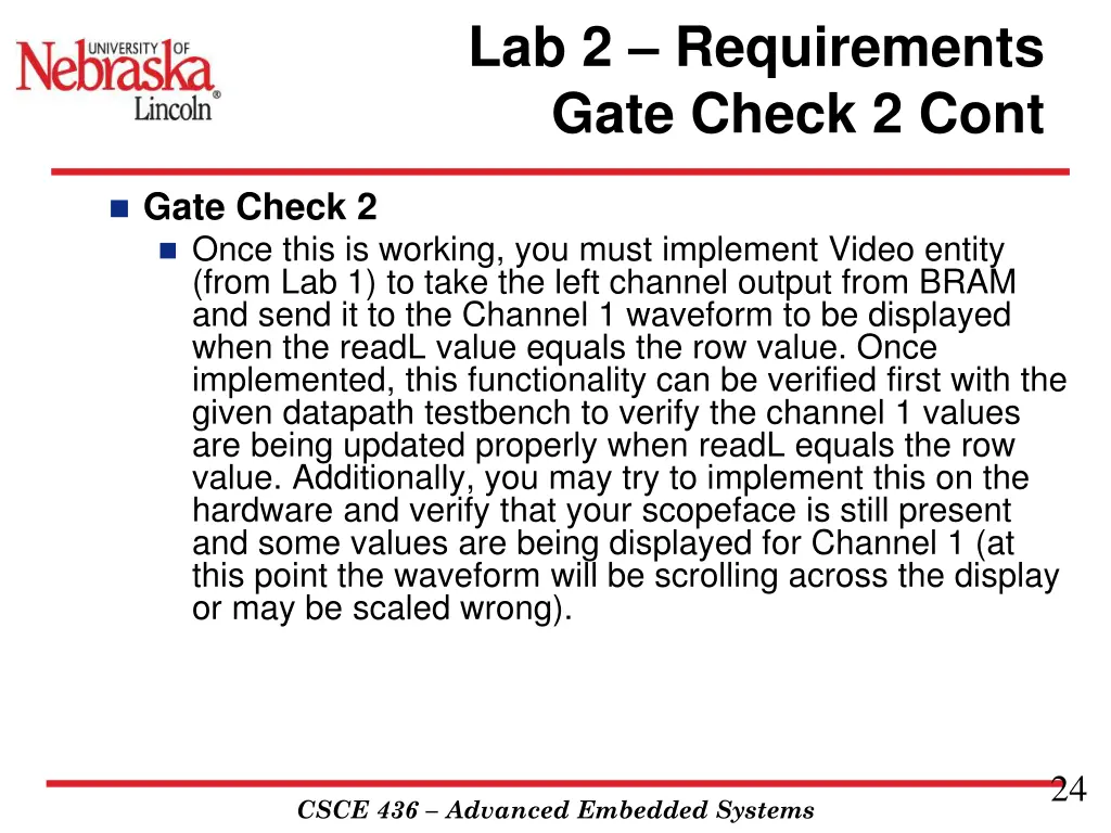 lab 2 requirements gate check 2 cont