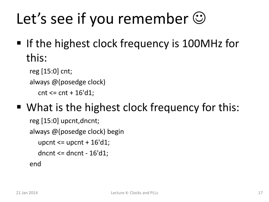 let s see if you remember 2