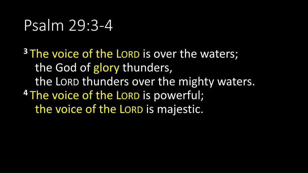 psalm 29 3 4