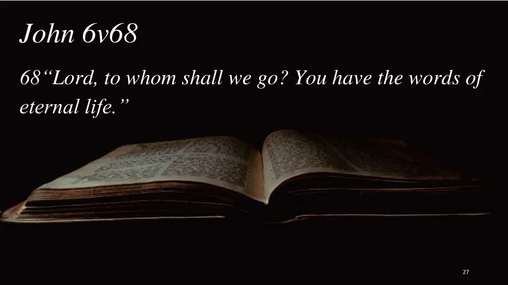 john 6v68