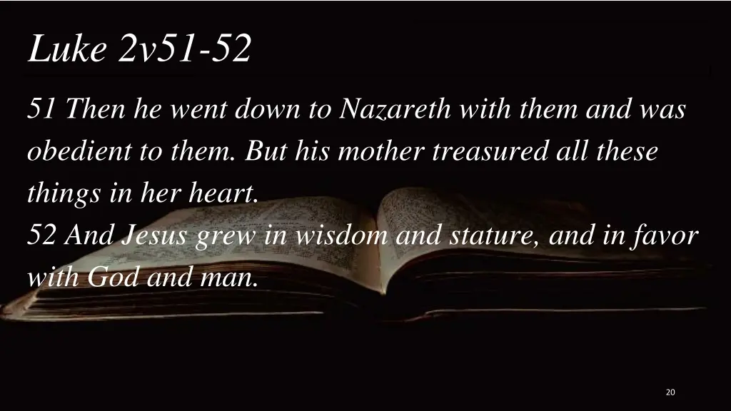 luke 2v51 52