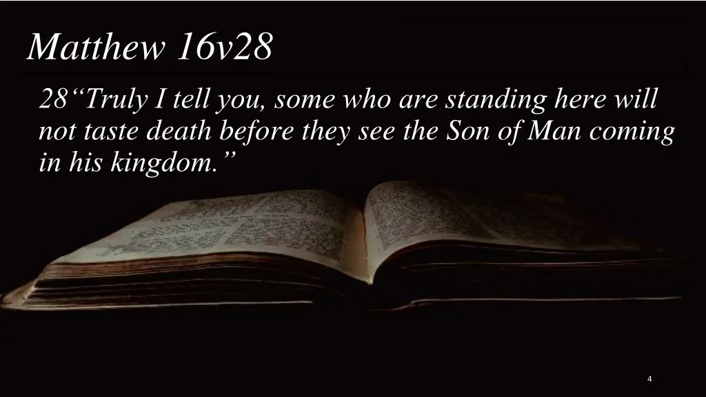 matthew 16v28