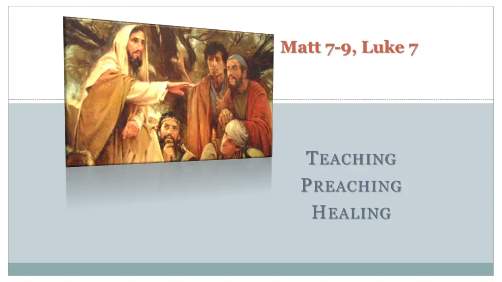 matt 7 9 luke 7