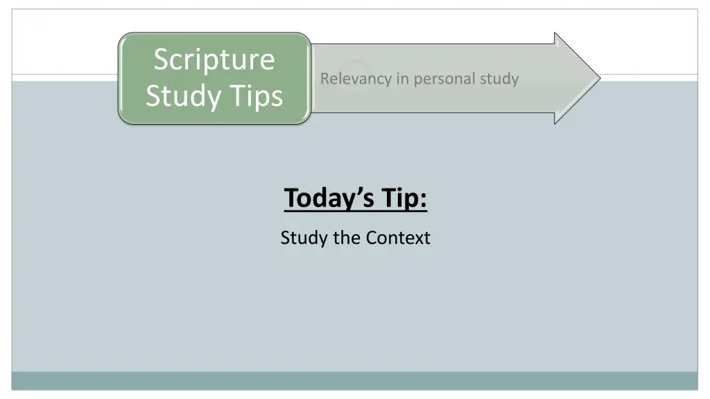 scripture study tips