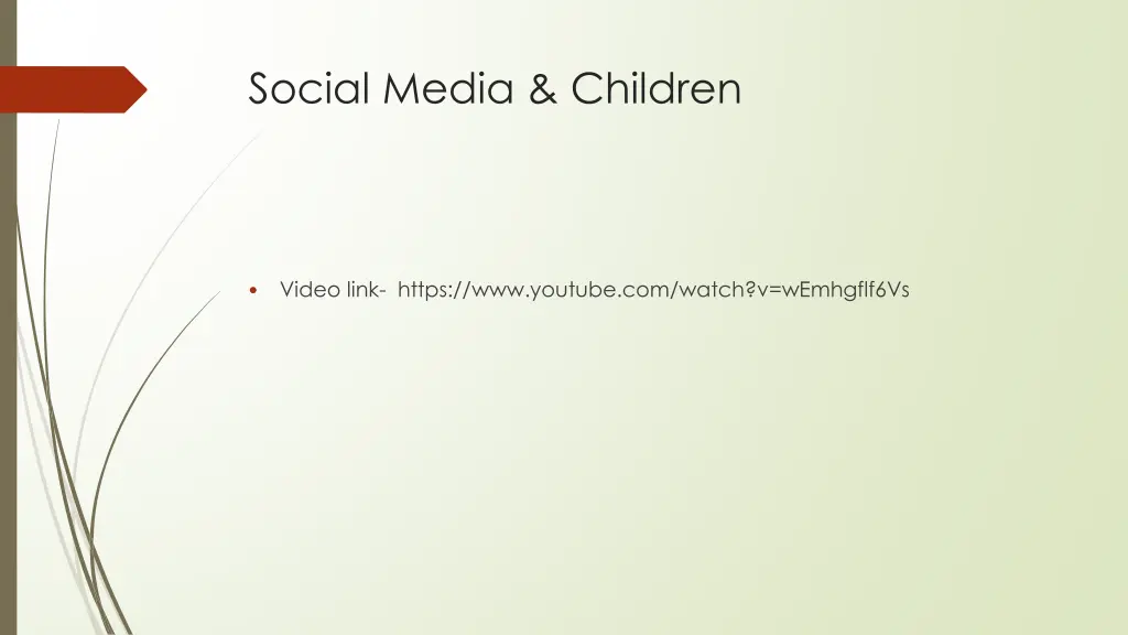 social media children