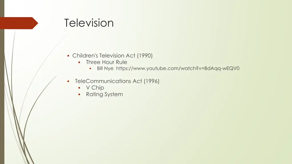 television