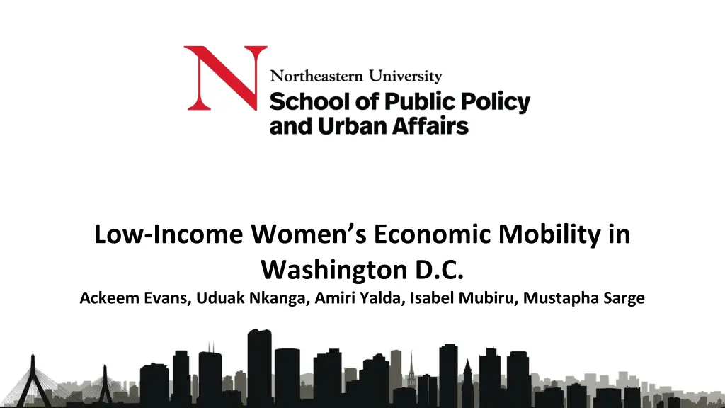 low income women s economic mobility