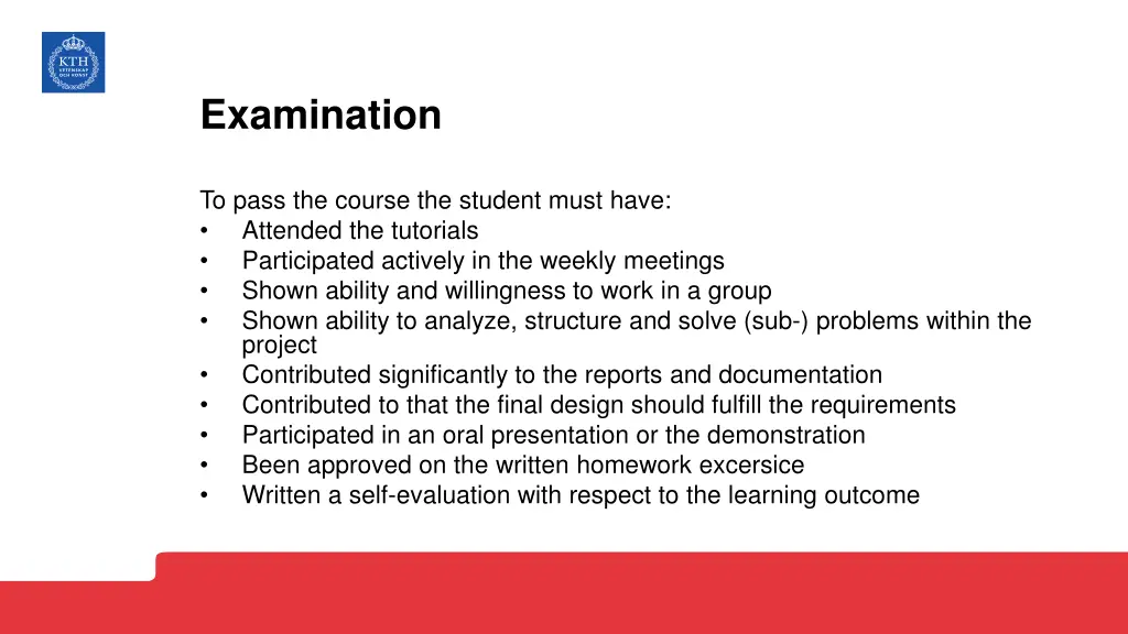examination 1
