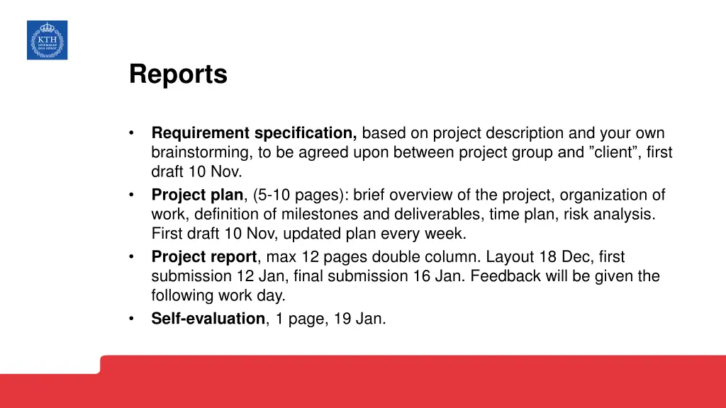reports
