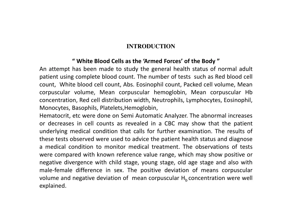 introduction