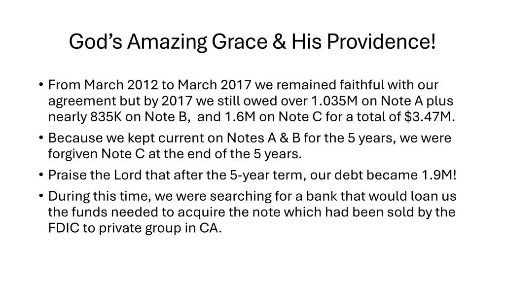 god s amazing grace his providence