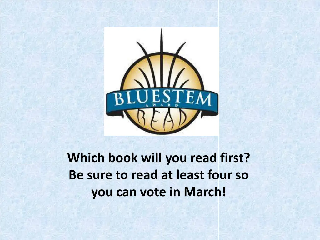 which book will you read first be sure to read