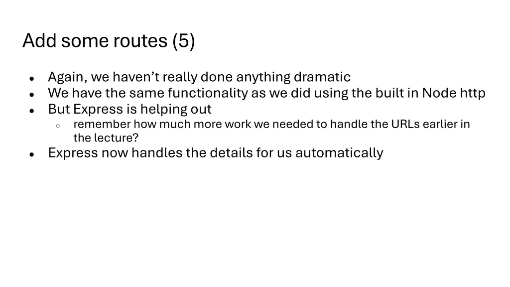 add some routes 5