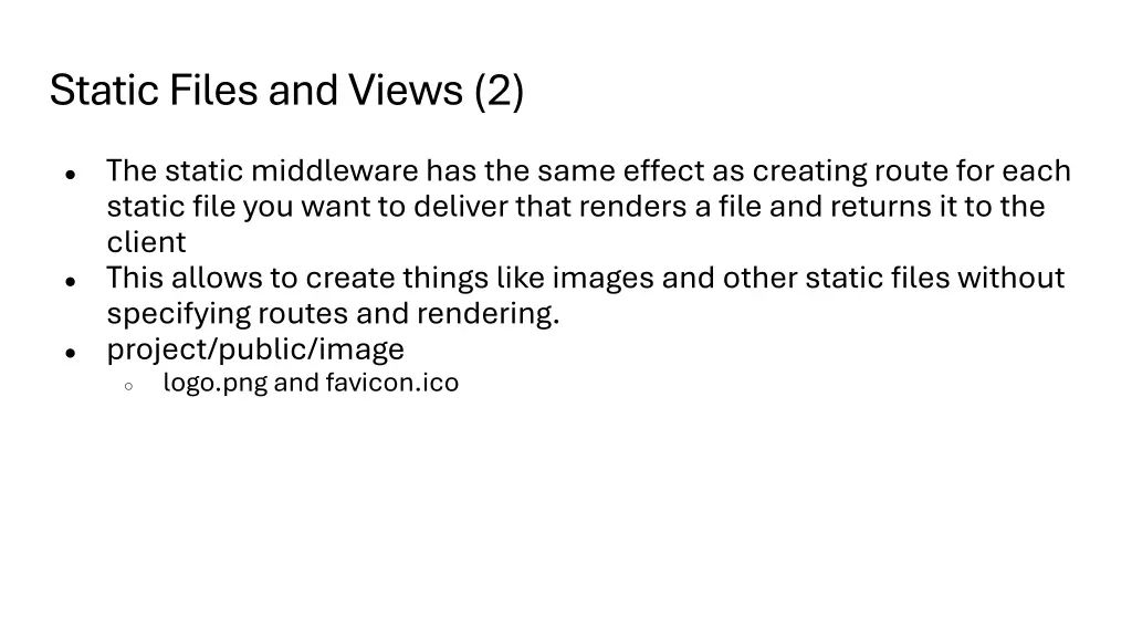 static files and views 2