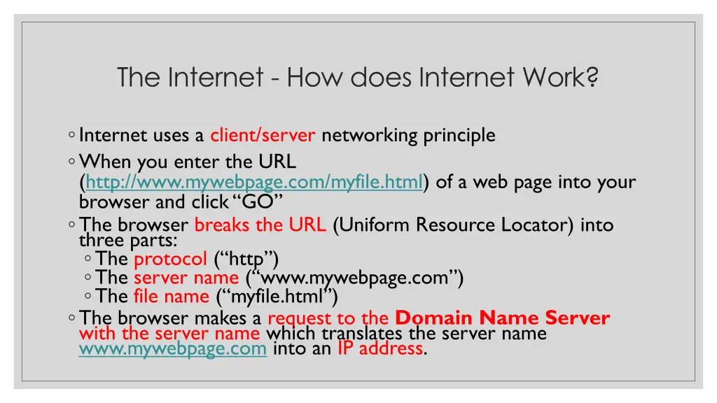 the internet how does internet work 2