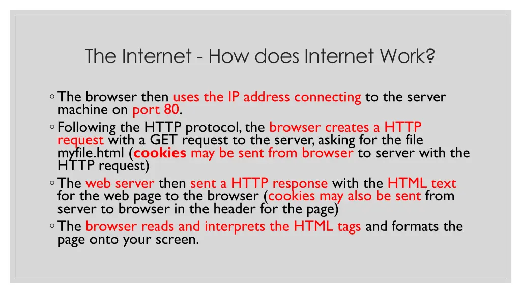 the internet how does internet work 3